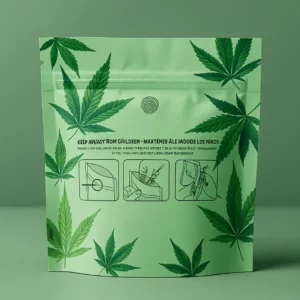 Certified Child Resistant Mylar Bags