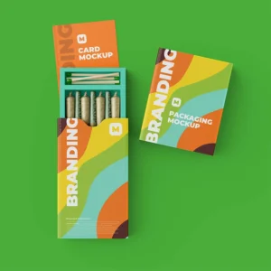 Custom Cannabis Pre Roll Packaging Boxes