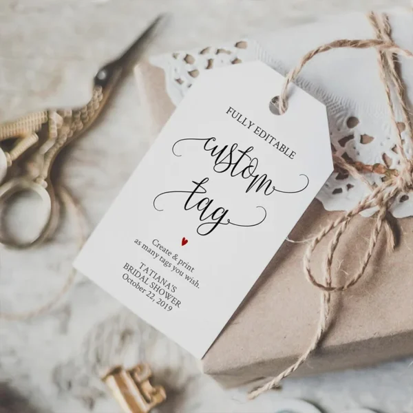 Custom Printed Tags