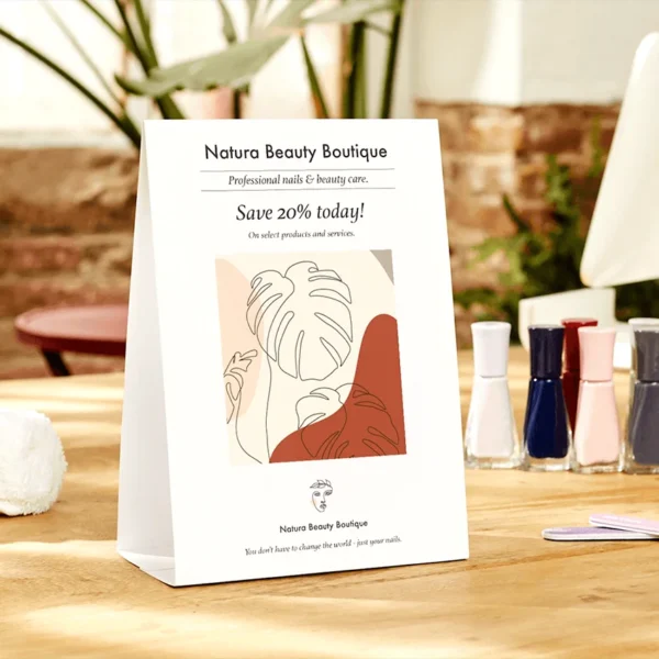 Custom Table Tents