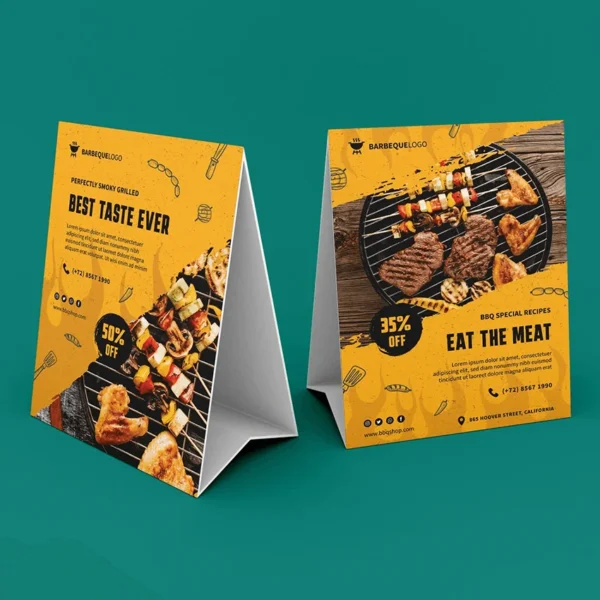 Custom Table Tents - Image 6