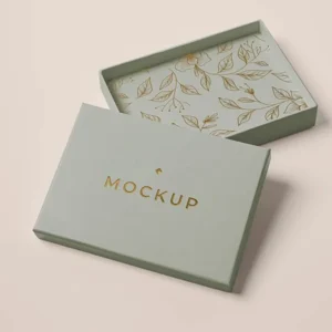 Embossed rigid boxes
