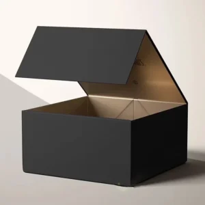Foldable rigid boxes